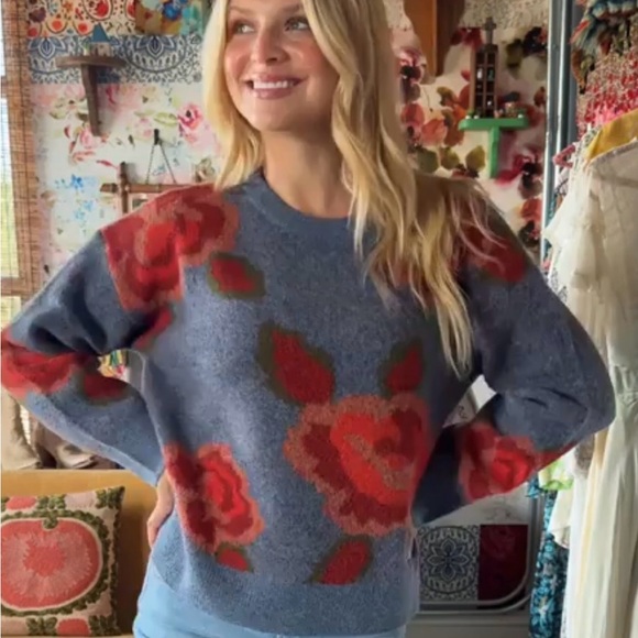 Natural Life NWT Rosie Jacquard wool blend sweater - Picture 3 of 9